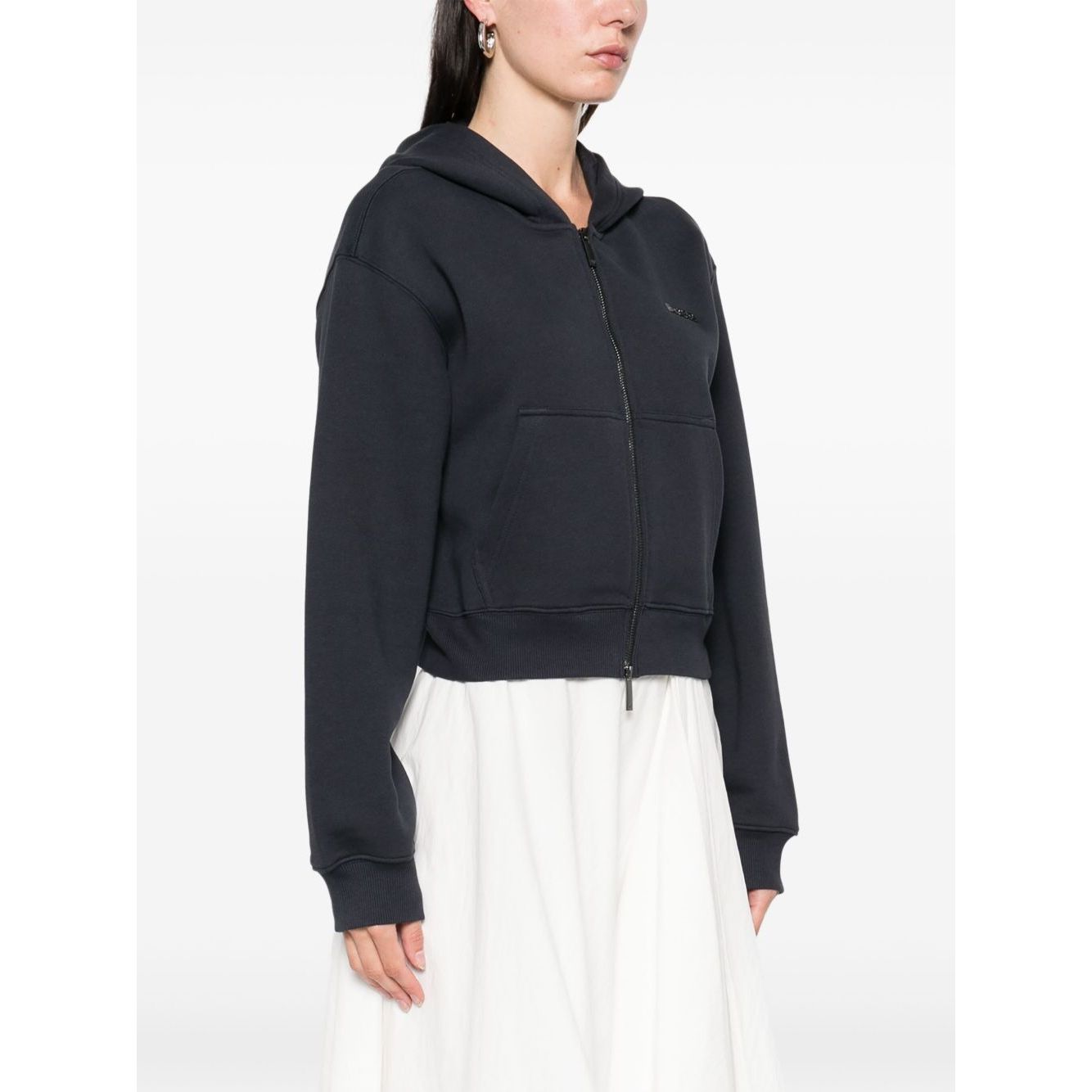 Emporio Armani Sweaters Blue Topwear