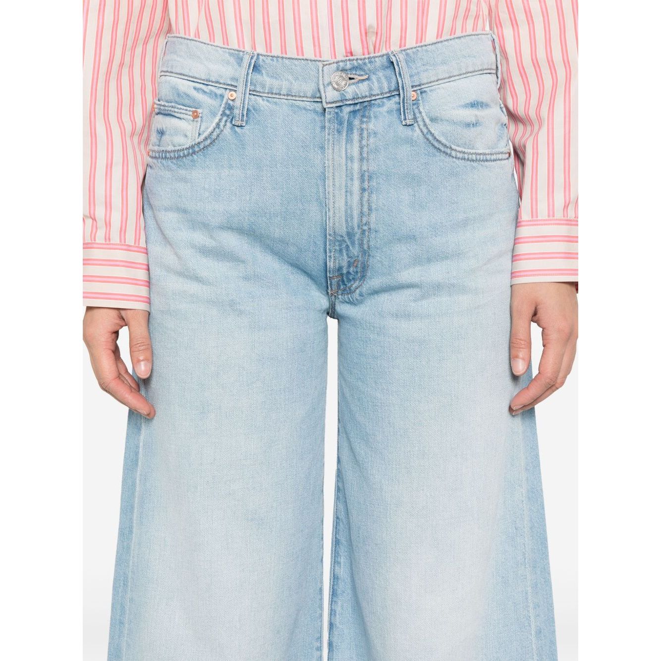 Mother Jeans Clear Blue Jeans