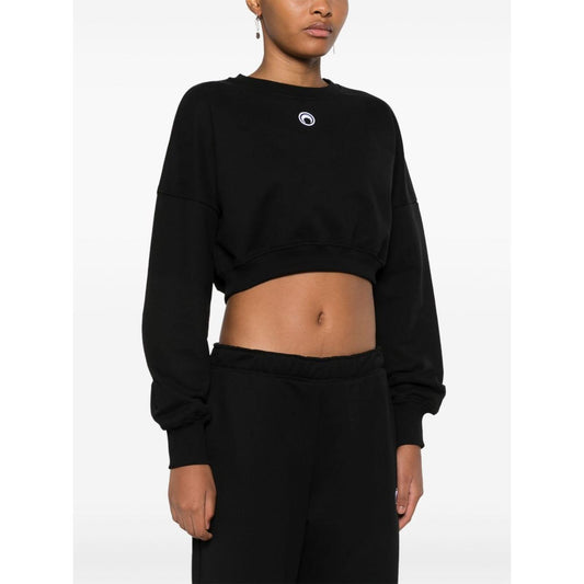 MARINE SERRE Sweaters Black