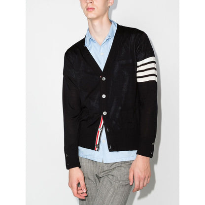 Thom Browne Sweaters Blue Topwear