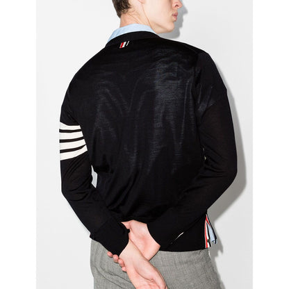 Thom Browne Sweaters Blue Topwear