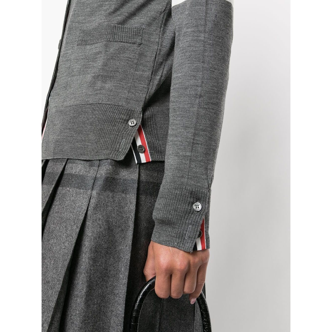 Thom Browne Sweaters Grey Topwear