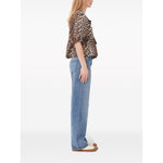 GANNI Top Brown Topwear