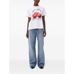 GANNI T-shirts and Polos White Topwear
