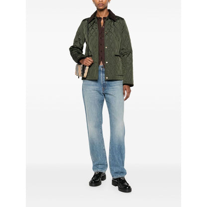 Burberry Quilted blazer corduroy collar Jackets