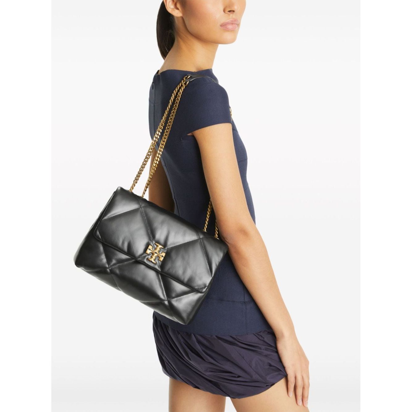 Tory Burch Kira Diamond leather shoulder bag Shoulder