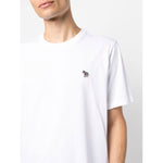 PS By Paul Smith T-shirts and Polos White with zebra logo on chest, featuring short sleeves and crew neck.
