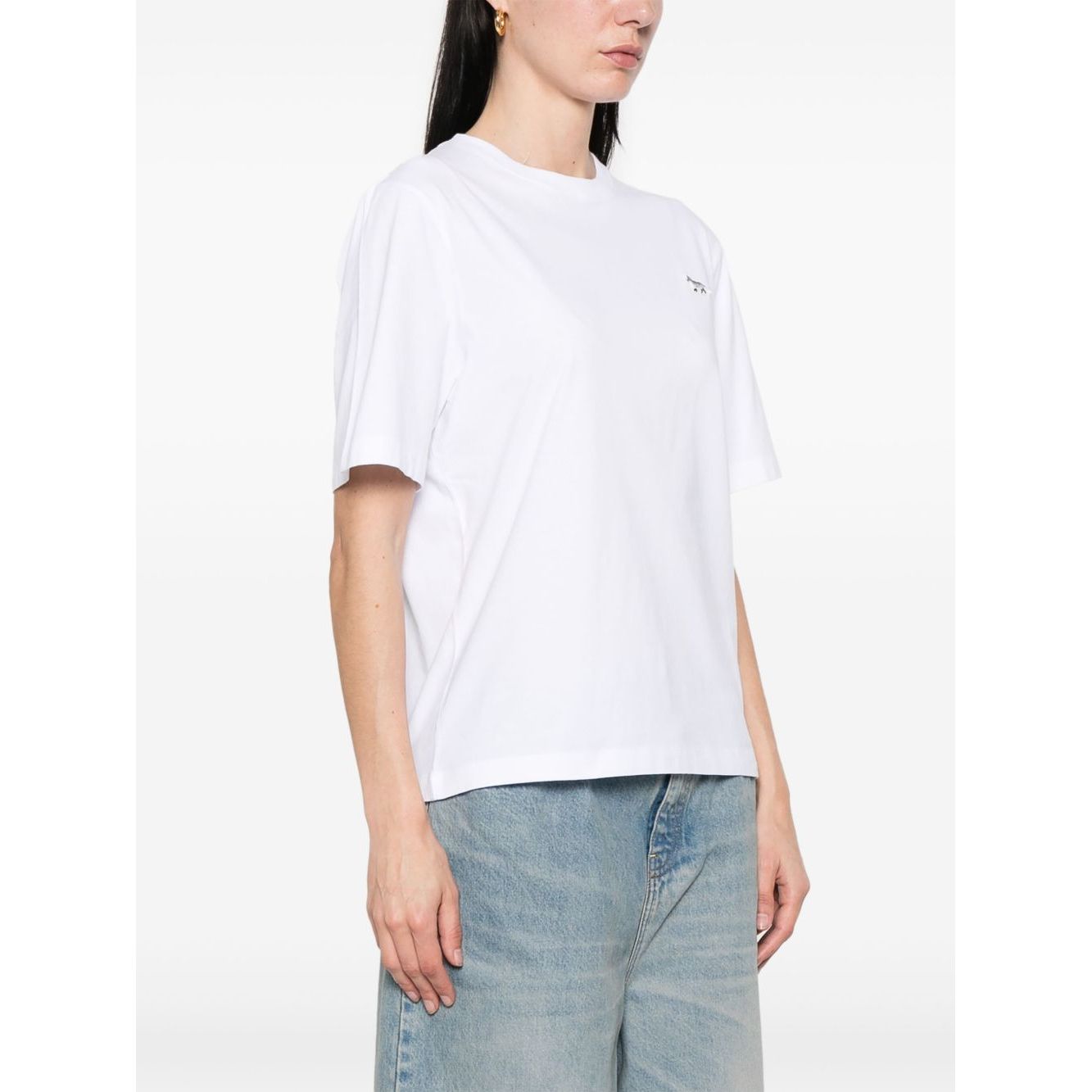 Maison Kitsuné MAISON KITSUNE' T-shirts and Polos White Topwear