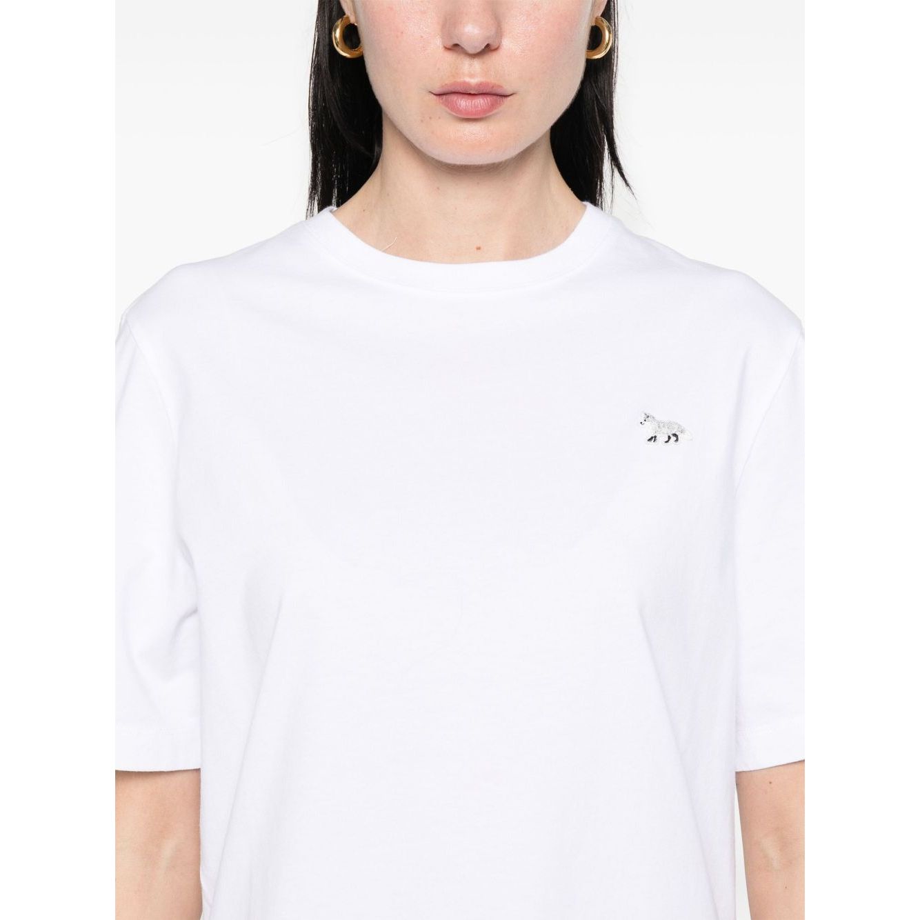 Maison Kitsuné MAISON KITSUNE' T-shirts and Polos White Topwear