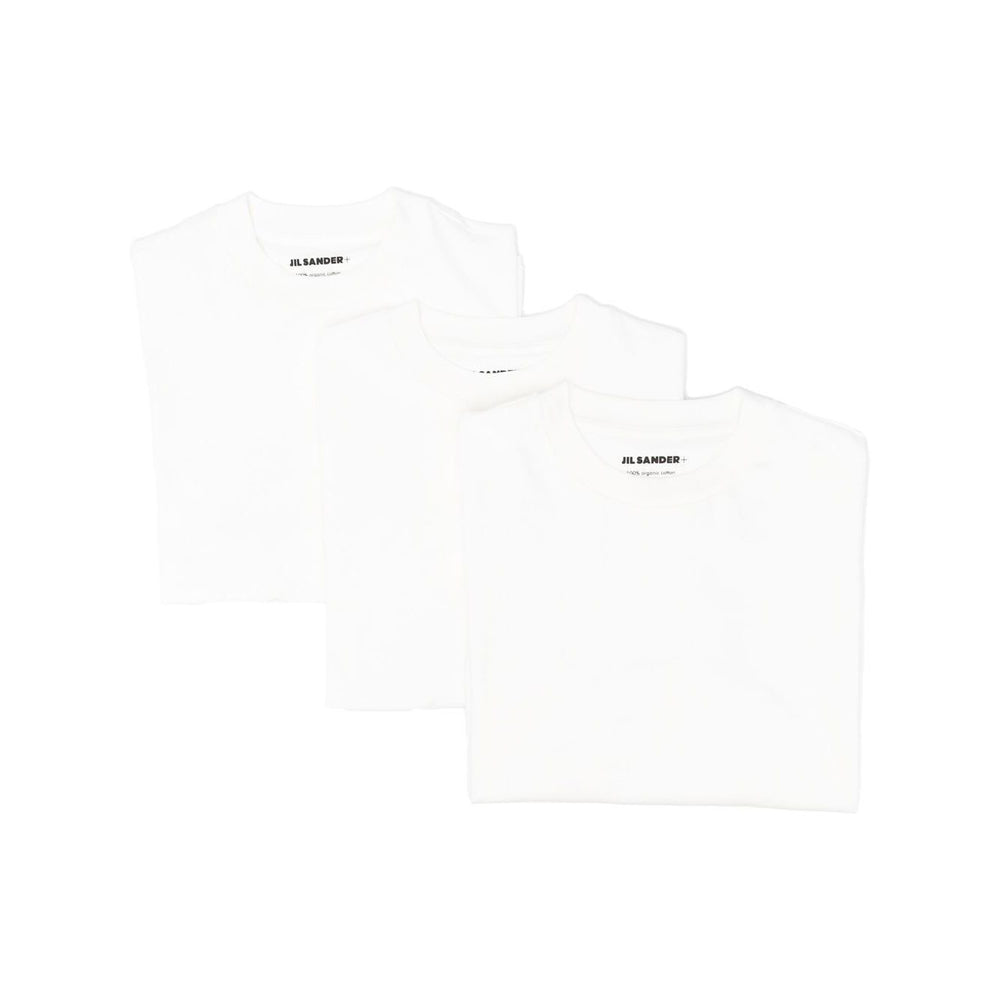 JIL SANDER PLUS T-shirts and Polos White Topwear