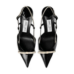 Jimmy Choo With Heel Black CAMILA65JGWBLACK/BUTTERMILK/BLACK-AI25