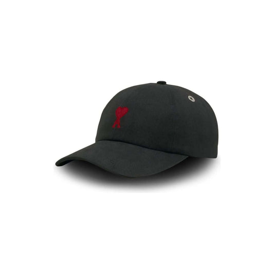 Ami Paris Ami De Coeur cotton baseball cap BFUCP006DAW0041001-AI25