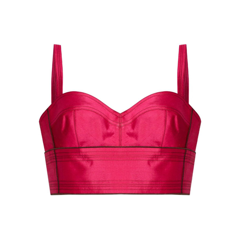 Tory Burch Top Fuchsia Topwear