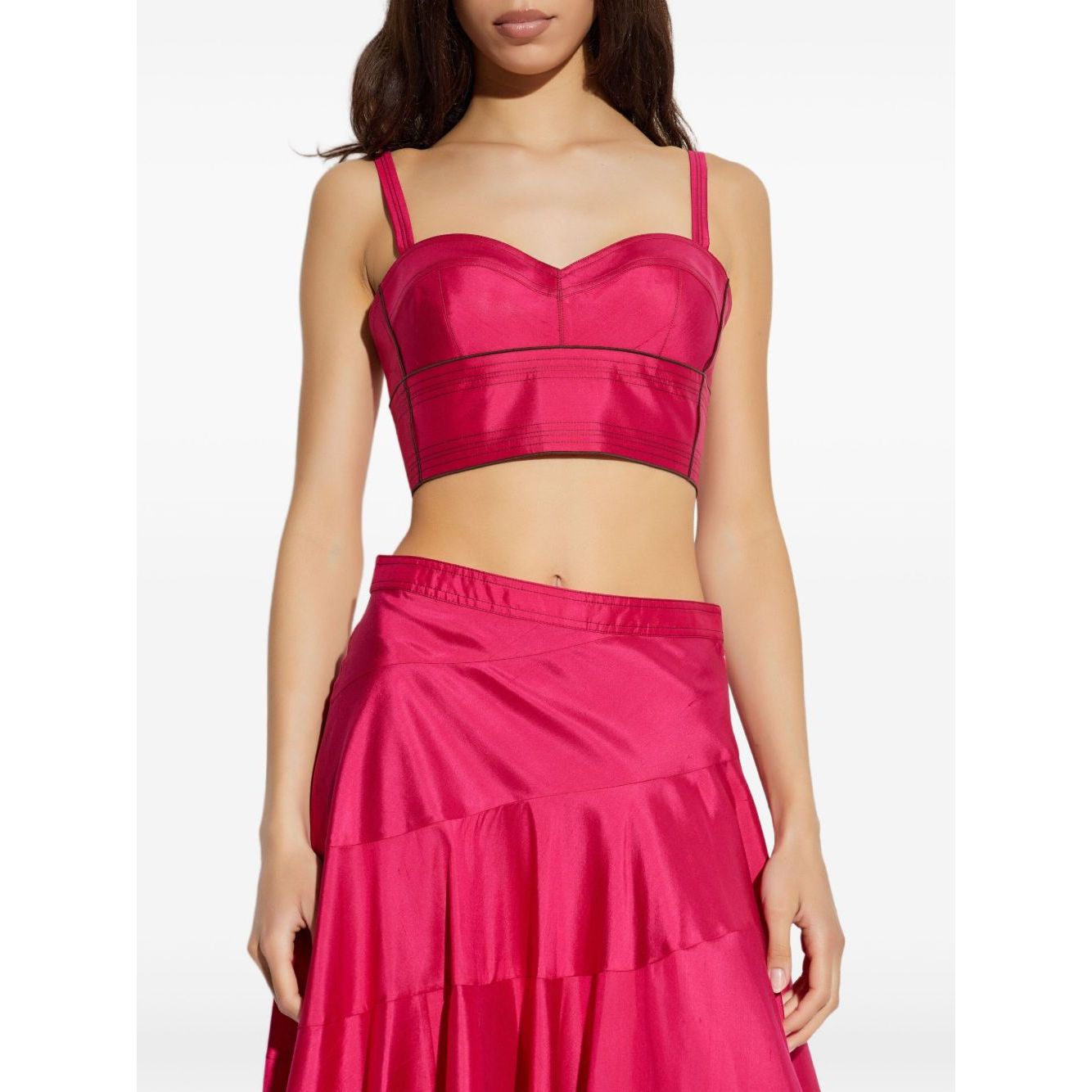 Tory Burch Top Fuchsia Topwear