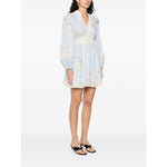 Zimmermann Lucky plunging lace mini dress Dresses