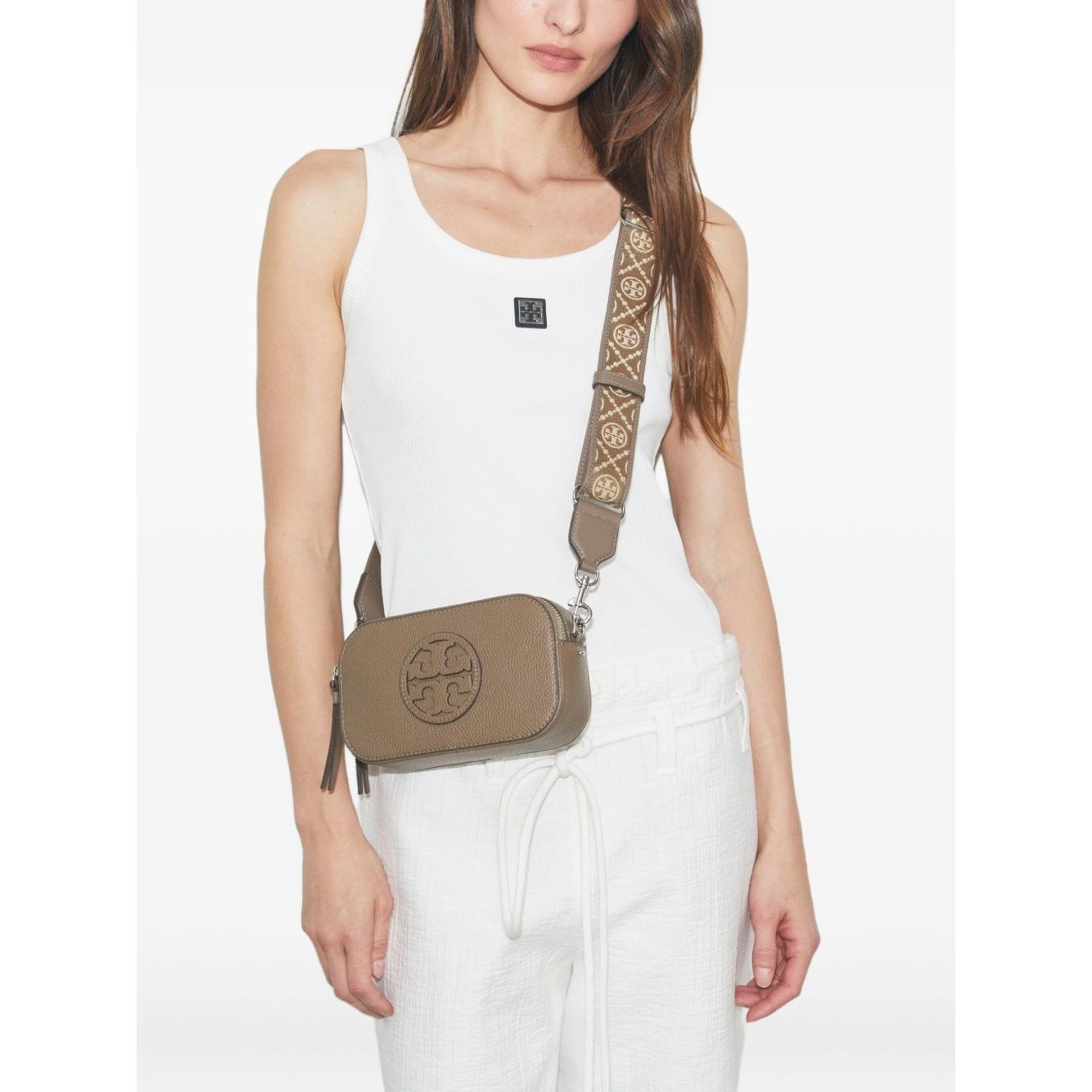 Tory Burch Miller mini leather camera bag