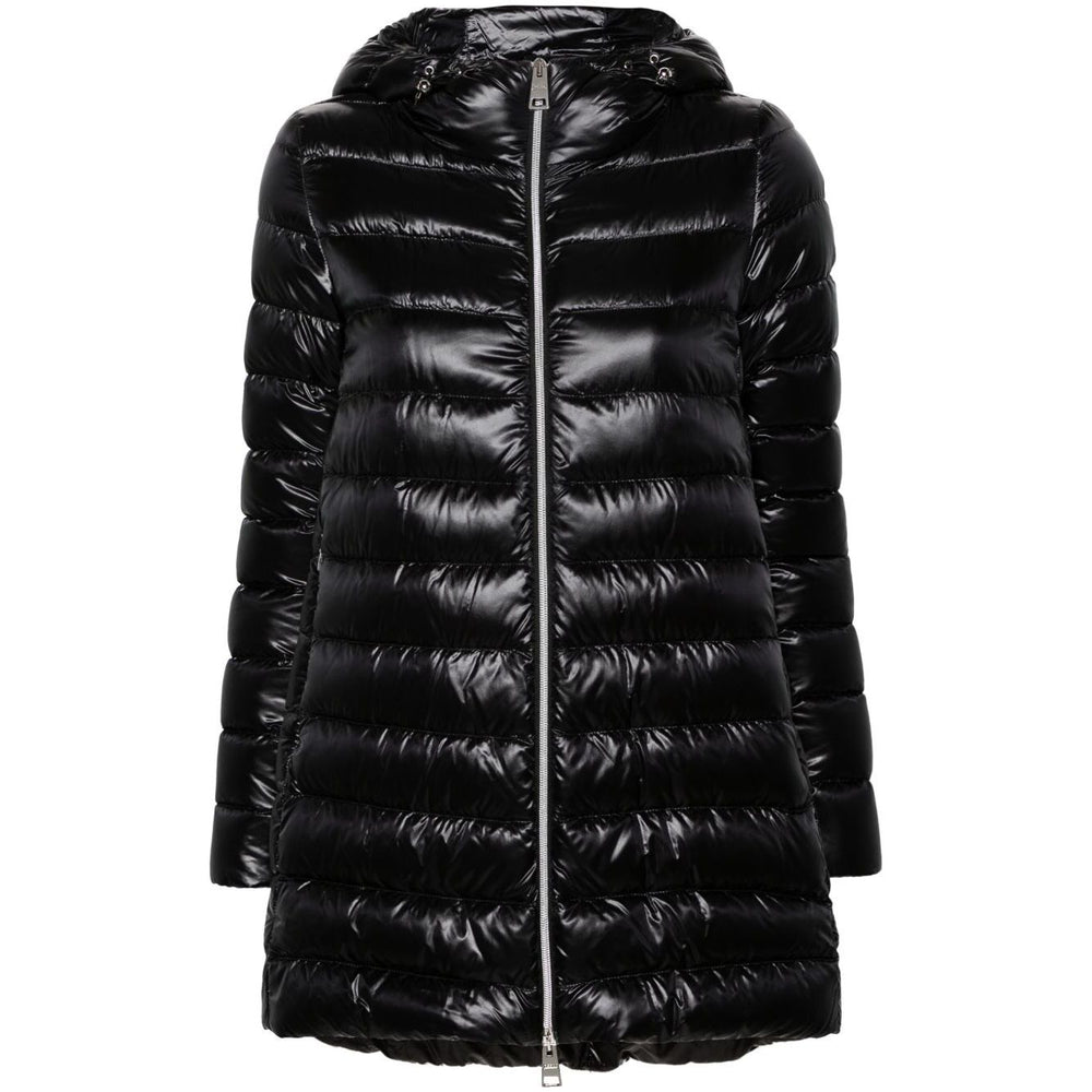 Herno Coats Black Jackets