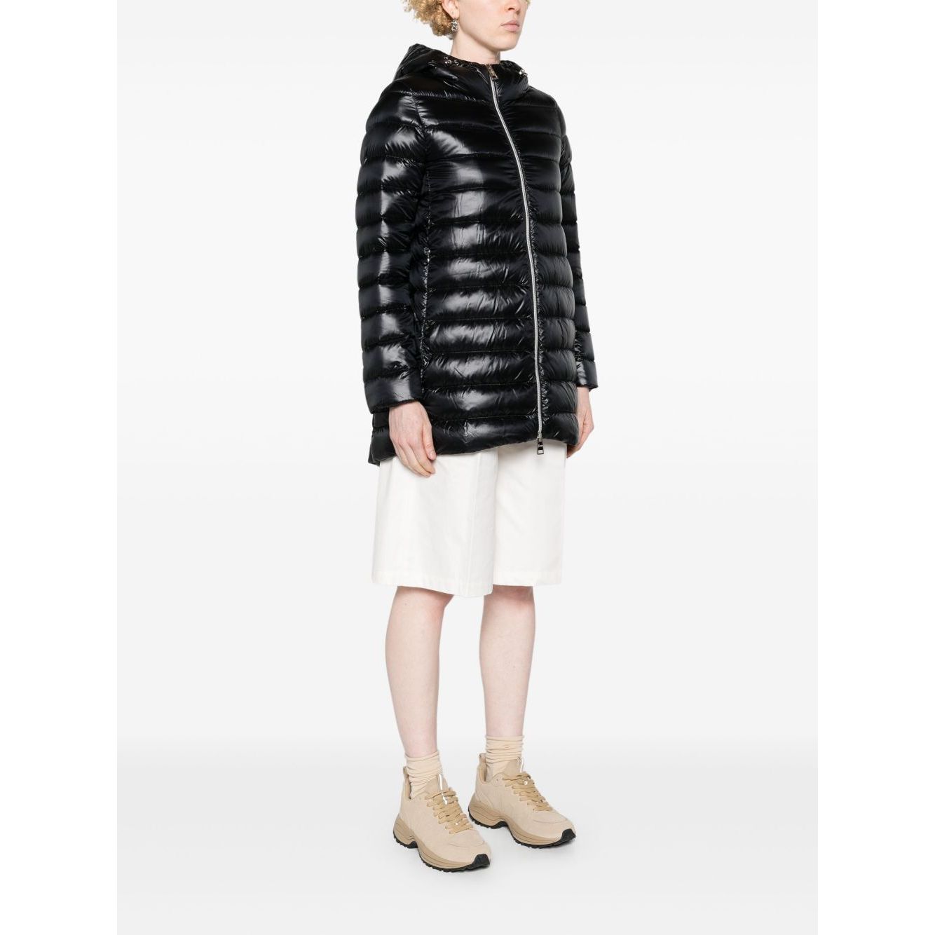 Herno Coats Black Jackets