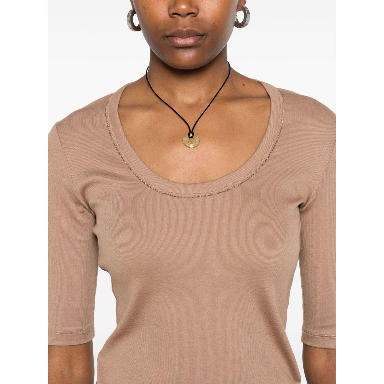 Fabiana Filippi Sweaters Camel