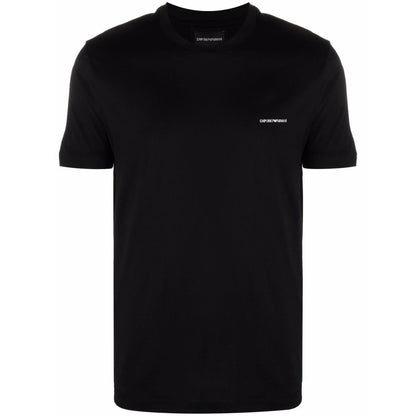 Emporio Armani T-shirts and Polos Black Topwear