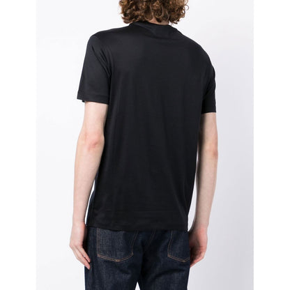 Emporio Armani T-shirts and Polos Blue Topwear