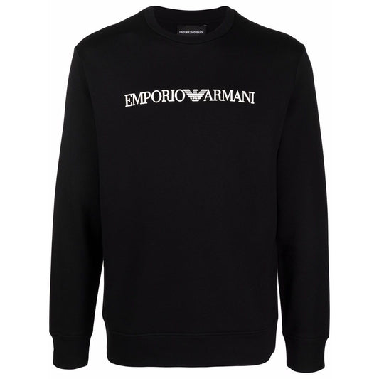 Emporio Armani Sweaters Black Topwear