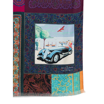 Pierre Louis Mascia silk printed scarf