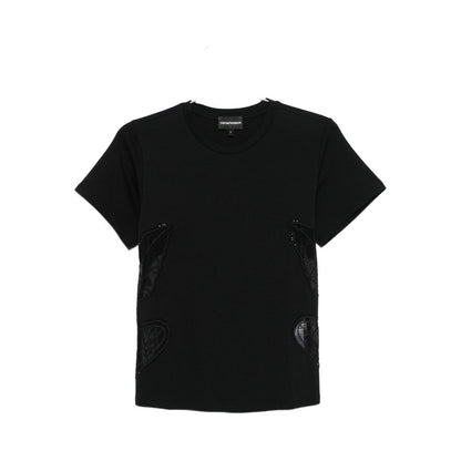 Emporio Armani T-shirts and Polos Black