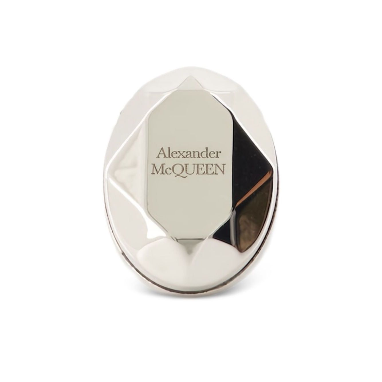 Alexander McQueen The Faceted Stone Ring Jewellery