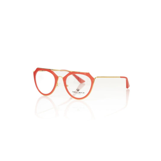 Frankie Morello Red Acetate Women Frame FR-22101