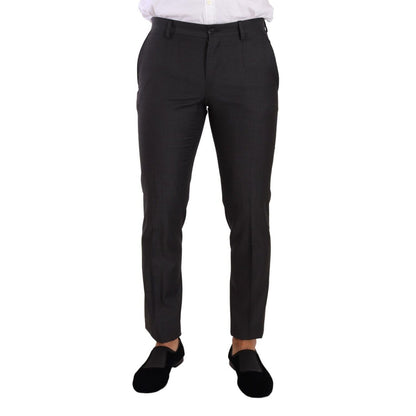 Dolce & Gabbana Black MARTINI Single Breasted 2 Piece Suit