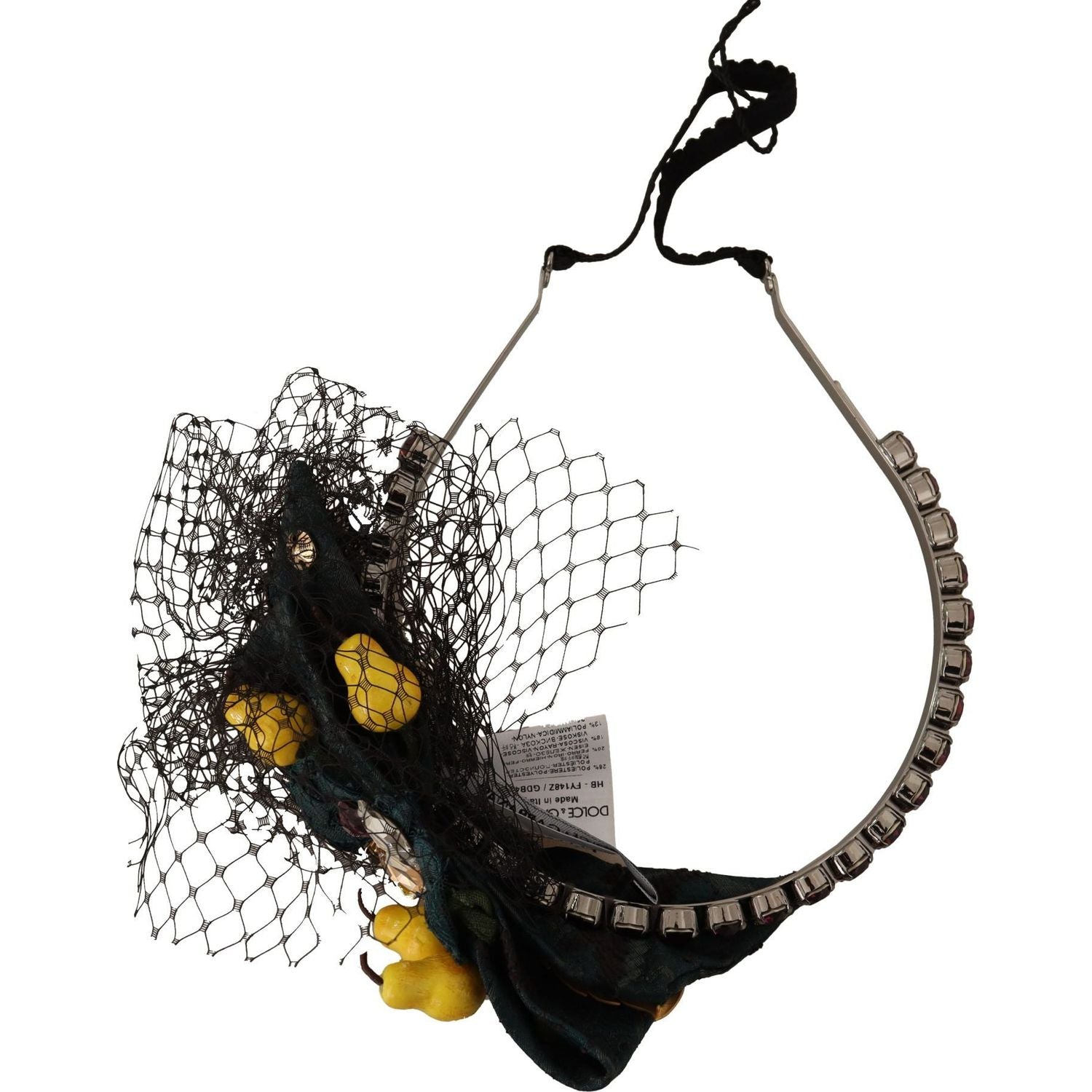 迷人的西西里柠檬水晶头带