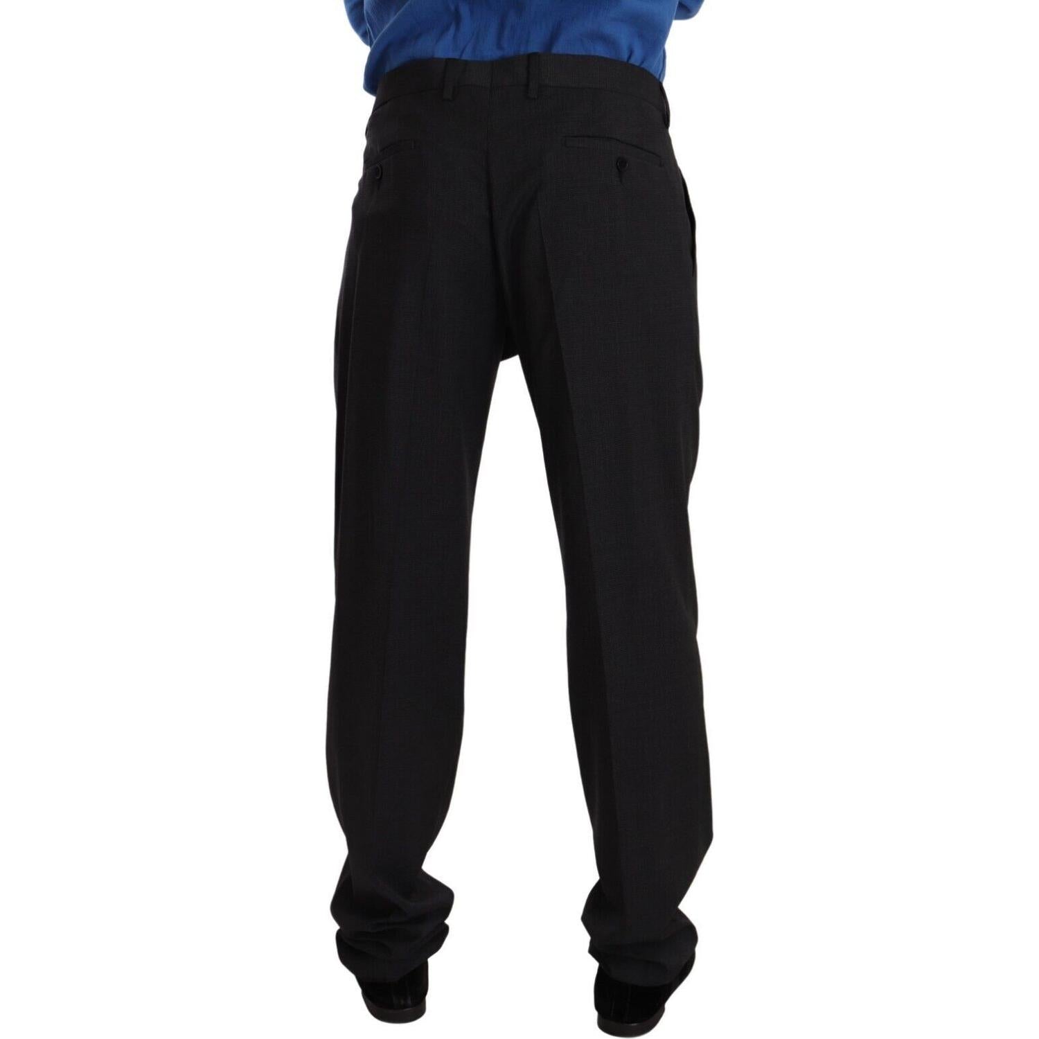 优雅灰色正装男士长裤