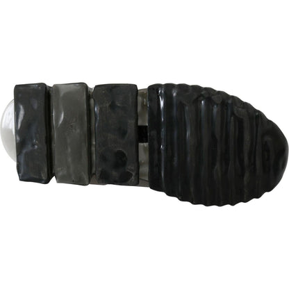 Dolce & Gabbana Black White SORRENTO Sport Stretch Sneakers