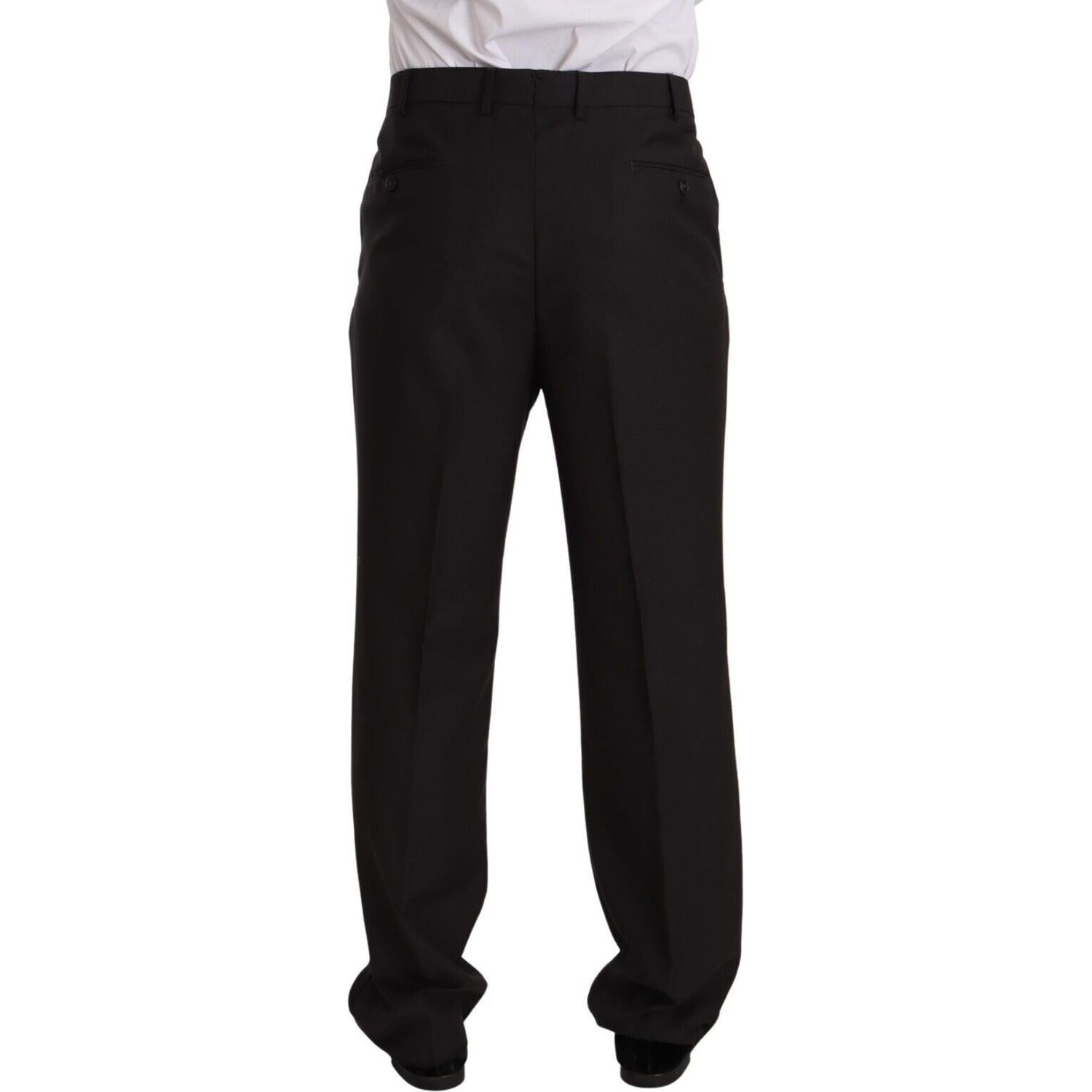 时尚灰色两件套男士缺口翻领西装