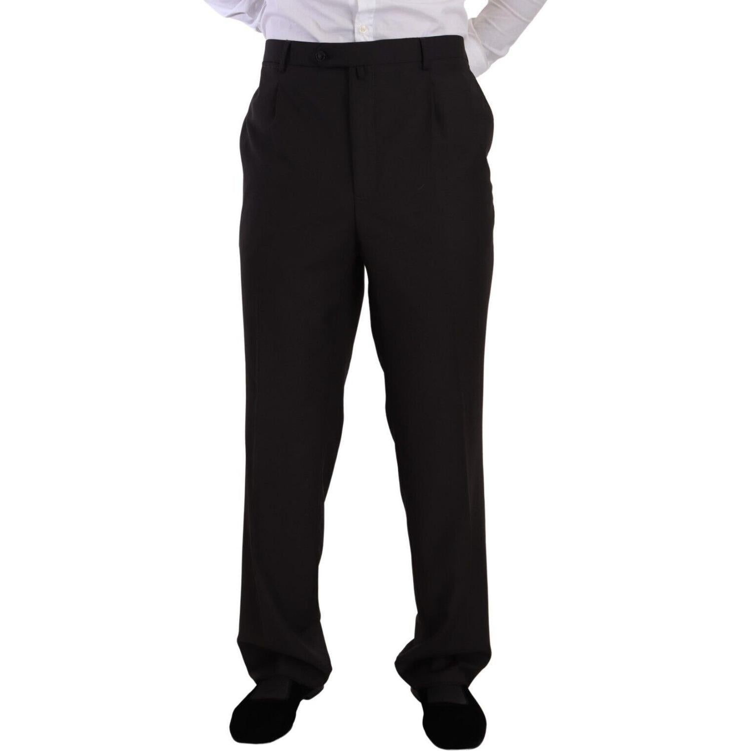 男士优雅灰色两件套西装