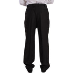 Domenico Tagliente Gray Polyester Single Breasted Formal Suit