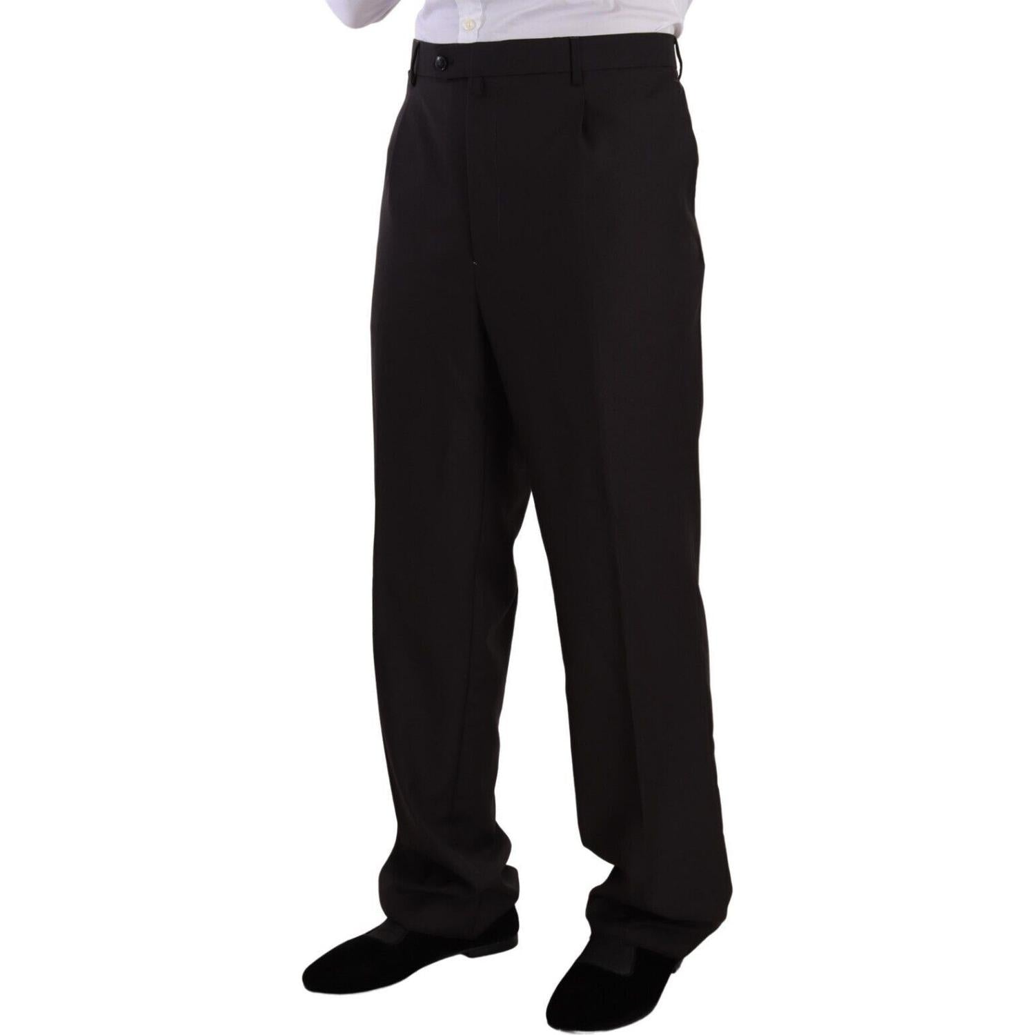 优雅灰色两件套常规版型西装