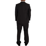 Domenico Tagliente Dark Gray Single Breasted Formal Suit