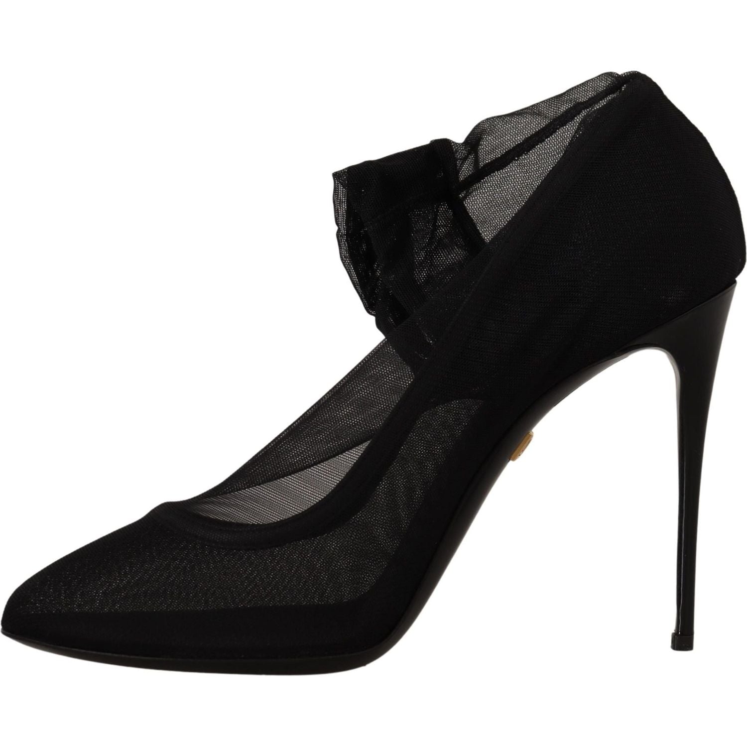 优雅的黑色弹力袜靴