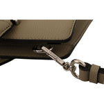 Karl Lagerfeld Enchanting Sage Green Leather Tote