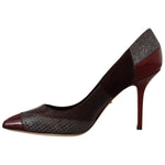 Dolce & Gabbana Multicolor Exotic Leather Heels Pumps Shoes