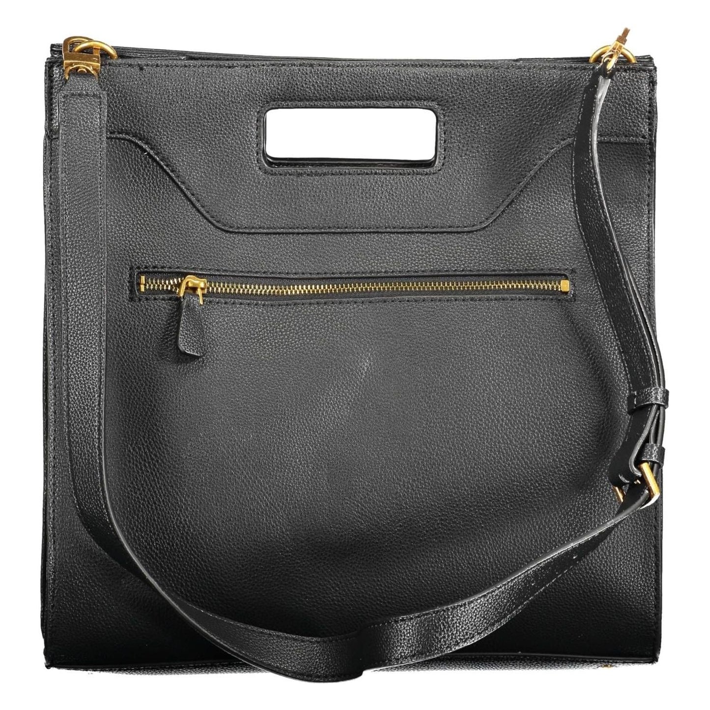 Guess Jeans Chic Black Handbag with Contrasting Details Guess Jeans