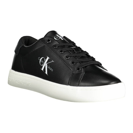 Calvin Klein Sleek Black Sports Sneakers with Eco-Friendly Touch Calvin Klein