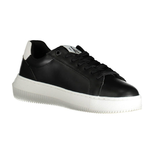 Calvin Klein Chic Contrasting Lace-Up Sporty Sneakers Calvin Klein