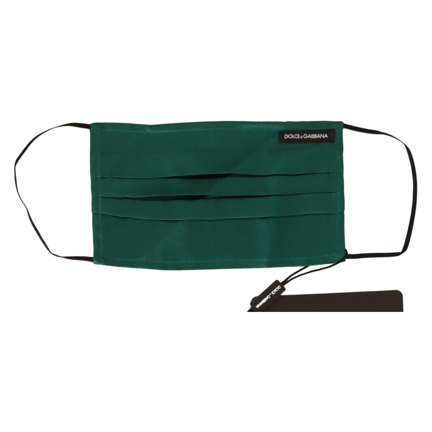 翡翠丝绸褶皱面膜