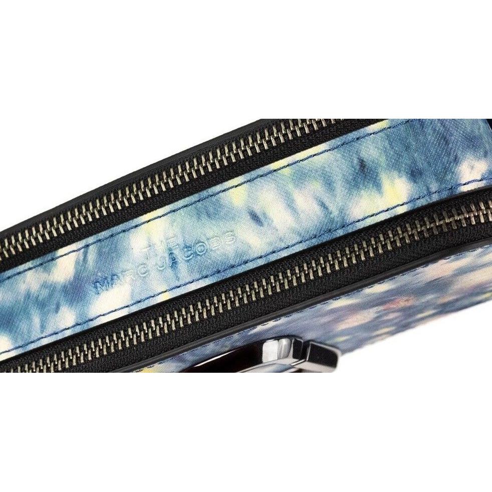 Snapshot 包水彩蓝印花皮革单肩包钱包