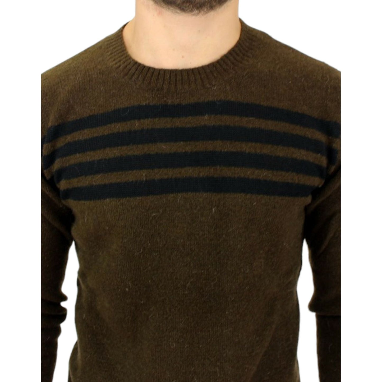 Costume NationalElegant Crewneck Striped Sweater PulloverMcRichard Designer Brands£179.00