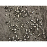 Dolce & Gabbana Black Crystal Handmade Above Knee Skirt