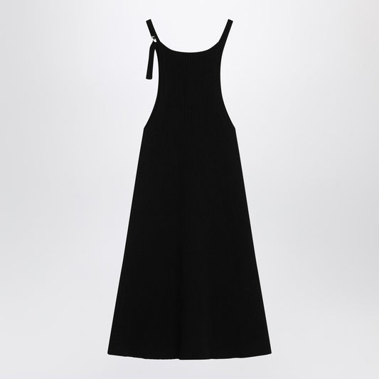 Courreges Courrèges Black ribbed mini dress 225MR0615FI0001/Q_COURR-9999_323